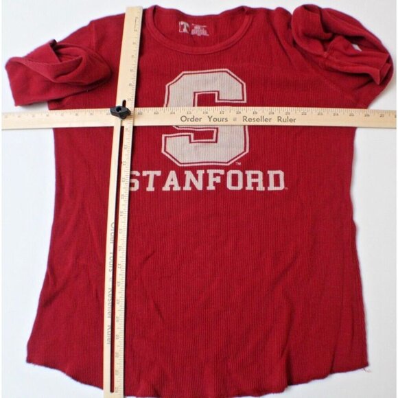 Stanford University Cardinal Quilted Top Women's Size L - Picture 3 of 5